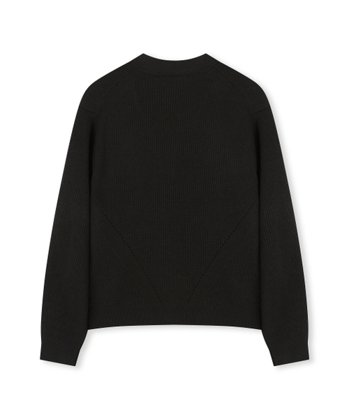 BESLOW（ビースロー）の「[ビスローXファッションチューブ削型]V NECK SHORT CARDIGAN BLACK（カーディガン/ボレロ・レディース・その他・SMALL/MEDIUM/LARGE）」の7枚目の写真