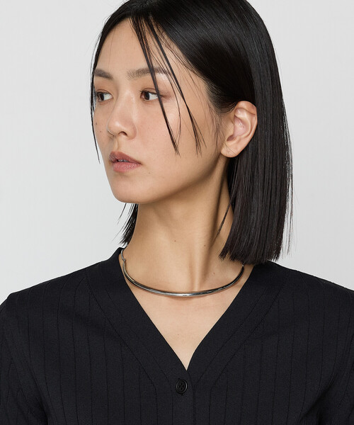 COMME CA(コムサ)の「〔 TALLサイズ 〕 コットンダルストレッチ カーディガン(カーディガン/ボレロ・レディース・グリーン/ブラック/グレー・15号)」の12枚目の写真