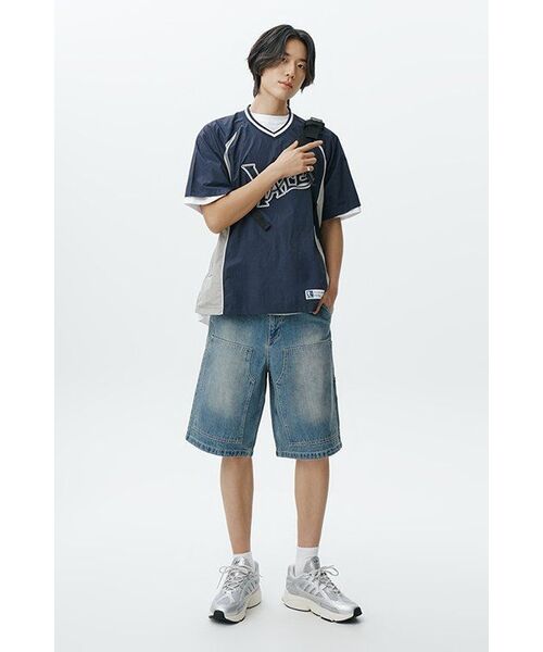YALE(イェール)の「ベースボールナイロンショートスリーブ_ブラック(Tシャツ/カットソー・レディース・その他・SMALL/MEDIUM/LARGE/X-LARGE)」の4枚目の写真