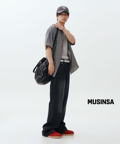 COSTUME O’CLOCK(コスチュームオクロック)の「ルーズフィットフレアデニムパンツブラック COOSPT249BLACK(デニムパンツ・メンズ・その他・30/32/34/26/28)」の20枚目の写真