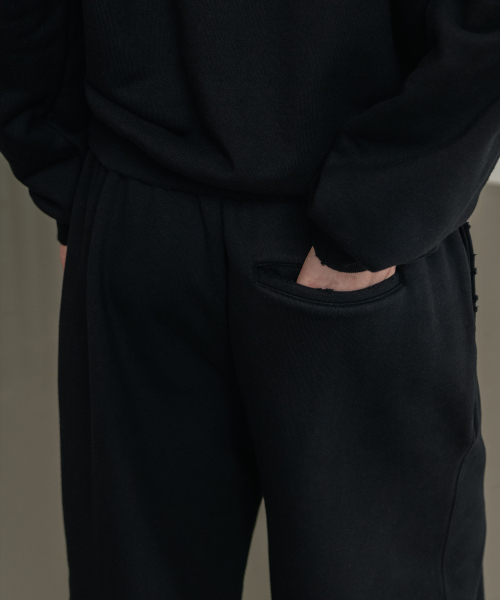 SSIN AND LEE(シンアンドリー)の「(UNI) ラスティコットンスウェットパンツ ブラック(スウェットパンツ・レディース・その他・LARGE/SMALL/MEDIUM)」の10枚目の写真