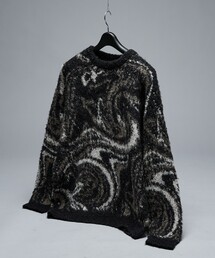 ABAHOUSE | ループシャギー マーブル グラデーションニット(ニット/セーター)