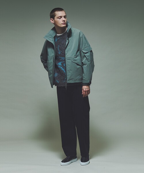 ABAHOUSE（アバハウス）の「ループシャギー マーブル グラデーションニット（ニット/セーター・メンズ・グレー/ブラック/ネイビー・46/48）」の18枚目の写真