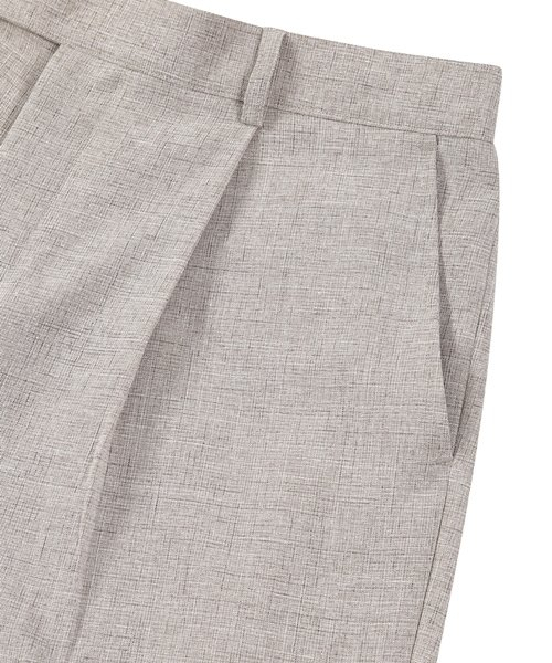 PRAIRIE(KR)（プレーリー）の「[夏] ライクリネンワイドスラックス (ベージュ)（スラックス・メンズ・その他・SMALL/MEDIUM/LARGE）」の6枚目の写真