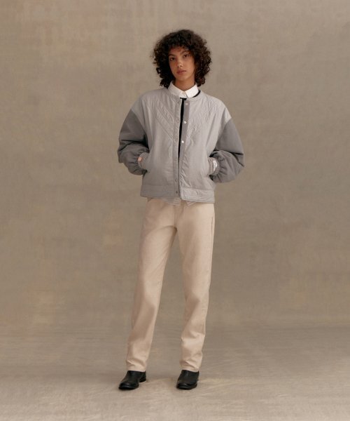 PVIL Cotton Puffer Jacket-Gray