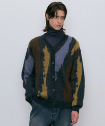 ENDOOR（エンドア）の「Blend knit cardigan (charcoal)（カーディガン/ボレロ）」