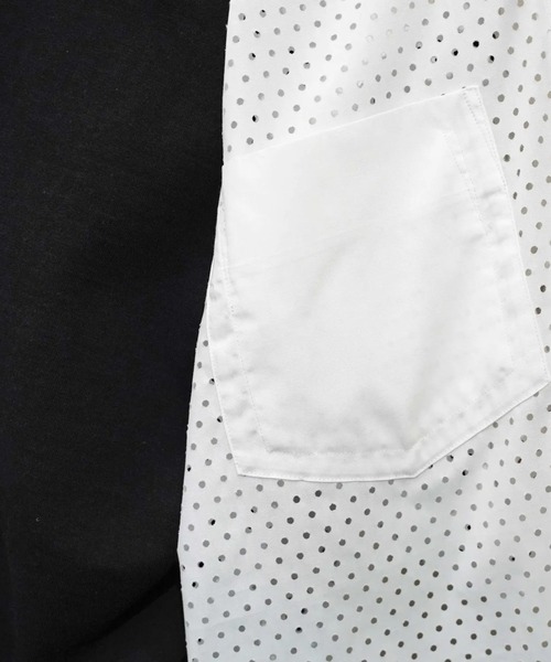 I'm here:(アイムヒアー)の「【i'm here:】 PUNCHING : L/S SHIRTS(シャツ/ブラウス・メンズ・ホワイト・SMALL)」の9枚目の写真