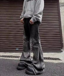 lilful（リルフル）の「【26年春夏新作】グラデーションフレアデニムパンツ（デニムパンツ）」