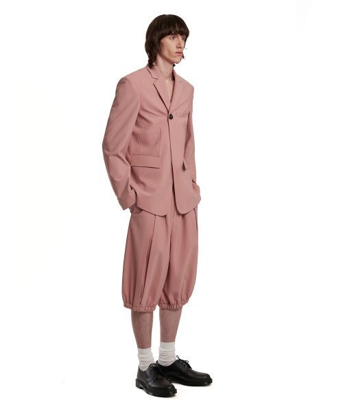 TRUNK PROJECT(トランクプロジェクト)の「Double-Breasted Blazer_Pink(テーラードジャケット・メンズ・ピンク・SMALL/X-SMALL/LARGE)」の3枚目の写真