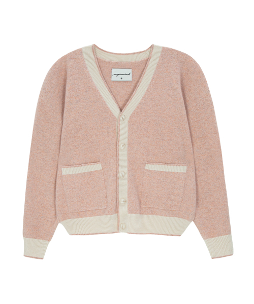 UNGIMMICK(アンジミック)の「ALPACA WOOL CARDIGAN (PINK)(カーディガン/ボレロ・メンズ・その他・MEDIUM/LARGE)」の1枚目の写真