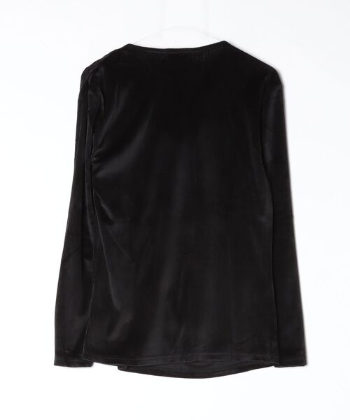 Bernings Sho(バーニングショー)の「『Bernings Sho/バーニングショー』BGベロアテレコドレープ長袖Tシャツ(Tシャツ/カットソー・メンズ・ブラック/ホワイト・XL/L/M)」の16枚目の写真