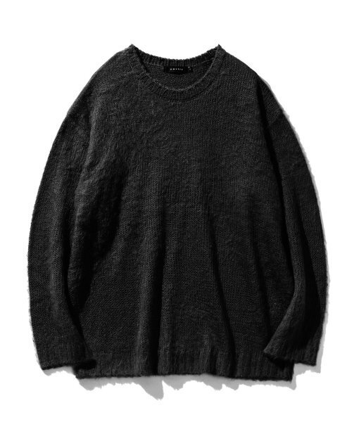 VASTIC(バスティック)の「ブラシニット_ブラック(ニット/セーター・メンズ・その他・MEDIUM/LARGE)」の2枚目の写真