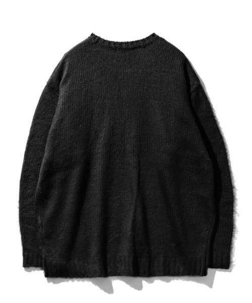 VASTIC(バスティック)の「ブラシニット_ブラック(ニット/セーター・メンズ・その他・MEDIUM/LARGE)」の3枚目の写真
