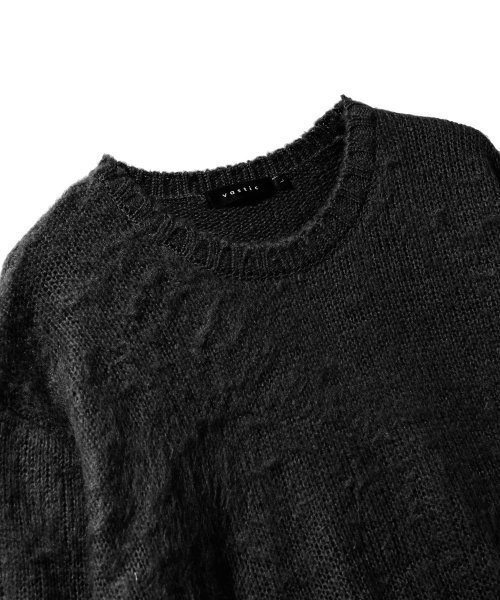 VASTIC(バスティック)の「ブラシニット_ブラック(ニット/セーター・メンズ・その他・MEDIUM/LARGE)」の4枚目の写真
