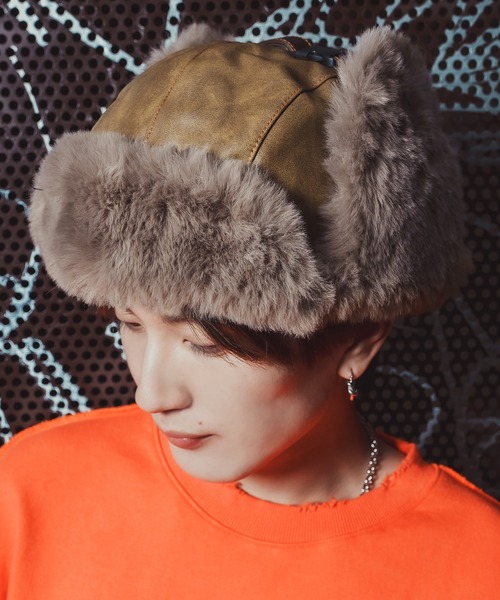 improves（インプローブス）の「フライト キャップ（キャップ・メンズ・ブラック/ブラウン/ベージュ・FREE）」の3枚目の写真