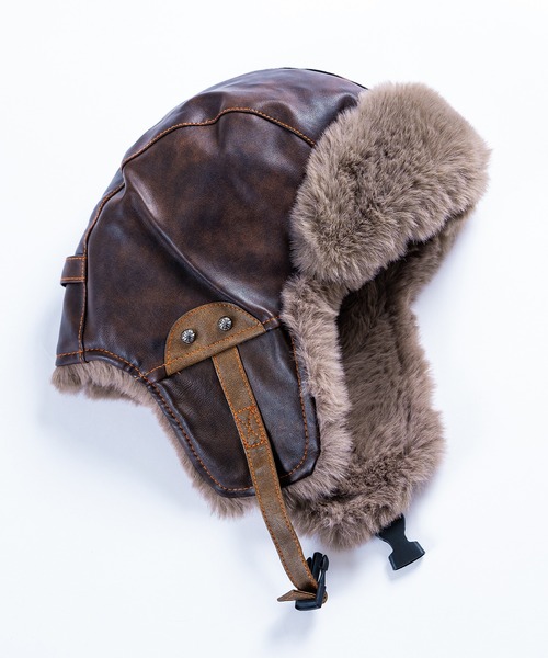 improves（インプローブス）の「フライト キャップ（キャップ・メンズ・ブラック/ブラウン/ベージュ・FREE）」の2枚目の写真