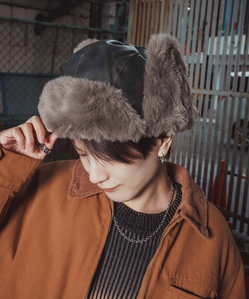 improves（インプローブス）の「フライト キャップ（キャップ・メンズ・ブラック/ブラウン/ベージュ・FREE）」の9枚目の写真