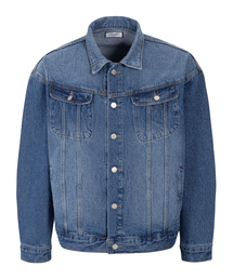 LEVELD（レブエルド）の「オーバーフィット中青デニムトラッカージャケット（デニムジャケット）」