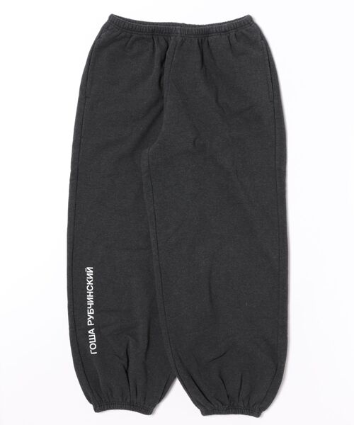 Gosha Rubchinskiy(ゴーシャラブチンスキー)の「GOSHA RUBCHINSKIY/ゴーシャ・ラブチンスキー/OVERSIZED SWEAT PANTS(スウェットパンツ・メンズ・チャコールグレー・S/M)」の1枚目の写真