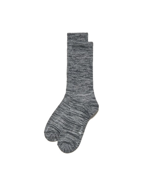 SOPHNET.（ソフネット）の「備長炭 RIBBED SOCKS（ソックス/靴下・メンズ・ブラック/グレー/ホワイト・2/3）」の2枚目の写真