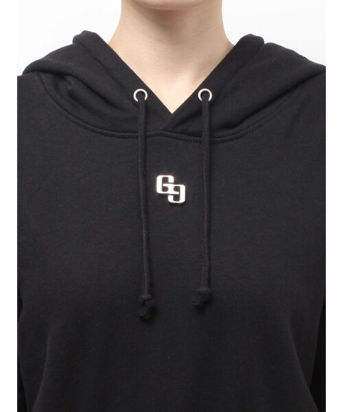 GYDA（ジェイダ）の「GGプレートドッキングフレアスウェットワンピース（ワンピース・レディース・ブラック/グレー・FREE）」の16枚目の写真