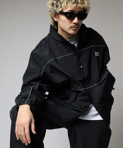 PRO CLUB (プロクラブ)の「PRO CLUB ウィンドブレーカー セットアップ可(ナイロンジャケット・メンズ・オリーブ/ブラック・XL/L/M/3XL/2XL/S)」の5枚目の写真