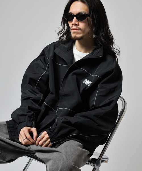 PRO CLUB (プロクラブ)の「PRO CLUB ウィンドブレーカー セットアップ可(ナイロンジャケット・メンズ・オリーブ/ブラック・XL/L/M/3XL/2XL/S)」の9枚目の写真