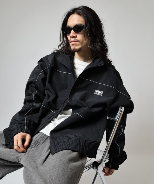 PRO CLUB (プロクラブ)の「PRO CLUB ウィンドブレーカー セットアップ可(ナイロンジャケット・メンズ・オリーブ/ブラック・XL/L/M/3XL/2XL/S)」の11枚目の写真
