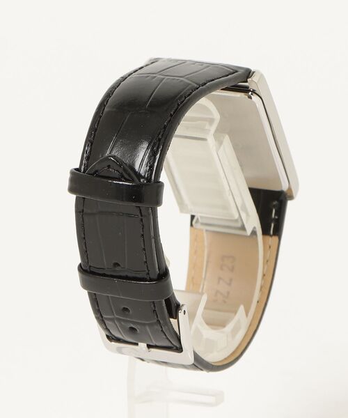 NANO universe（ナノユニバース）の「SEIKO/セイコー コラボレーション スクエア ブラック（アナログ腕時計・メンズ・ブラック・FREE）」の7枚目の写真