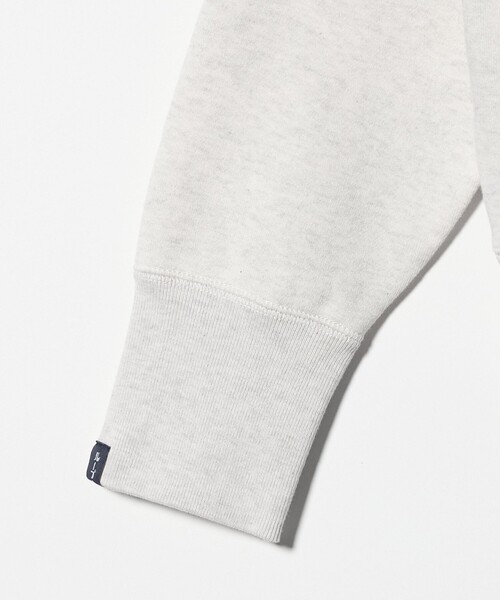 LOOPWHEELER(ループウィラー)の「<LOOPWHEELER x LOWERCASE for UNITED ARROWS> ジップアップ フーディ(パーカー・メンズ・ナチュラル・S/M/L/XL)」の10枚目の写真