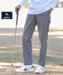 adabat（アダバット）の「【ADABAT NAVY】フルダルチェックテーパードパンツ（その他パンツ）」