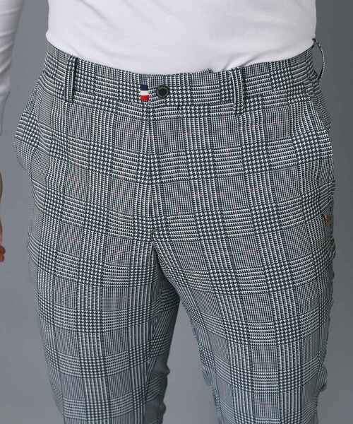 adabat（アダバット）の「【ADABAT NAVY】撥水 フルダルチェックテーパードパンツ（その他パンツ・メンズ・ライトグレー系・46/48/50/52）」の9枚目の写真