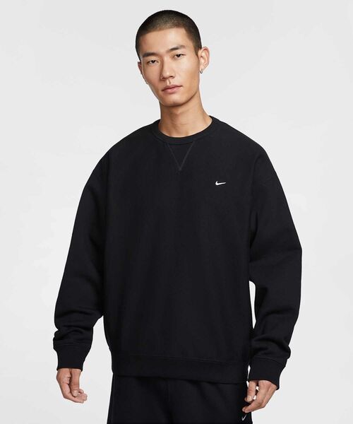 Nike ナイキ ソロ スウッシュ XL ブラック セール】ナイキ ソロ スウッシュ メンズ フリース クルー / Nike Solo