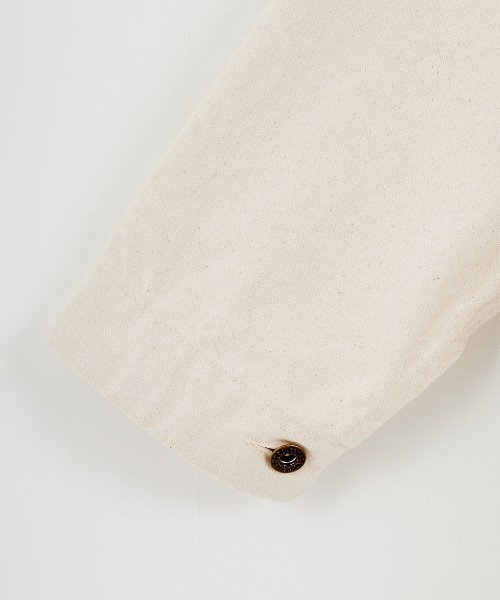 UNIVERSAL OVERALL（ユニバーサルオーバーオール）の「[UNIVERSAL OVERALL/ユニバーサルオーバーオール] 別注 カバーオールジャケット（カバーオール・レディース・ネイビー/キナリ/アニマル・S）」の20枚目の写真