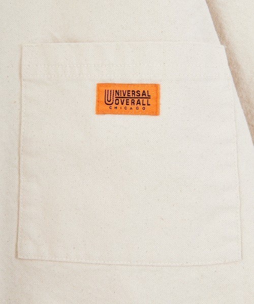 UNIVERSAL OVERALL（ユニバーサルオーバーオール）の「[UNIVERSAL OVERALL/ユニバーサルオーバーオール] 別注 カバーオールジャケット（カバーオール・レディース・ネイビー/キナリ/アニマル・S）」の22枚目の写真