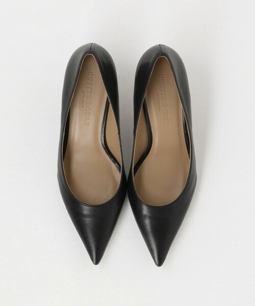 ODETTE E ODILE（オデットエオディール）の「ポインテッド パンプス60↓↑（パンプス・レディース・ブラック・24.5cm/24cm/25cm/22cm/23cm/23.5cm/22.5cm）」の6枚目の写真