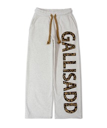 GALLIS ADDICTION | GA LEOPARD-LOGO PANTS(スウェットパンツ)