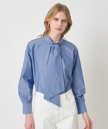 ANAYI | ブロードワイドリボンタイ ブラウス(シャツ/ブラウス)