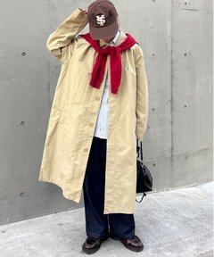 洗濯機洗い可］ノーカラートレンチコート（トレンチコート）｜JOURNAL