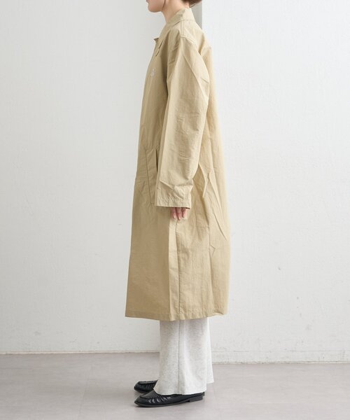 GEVACO（ゲバコ）の「【GEAVCO】ステンカラーコート（ステンカラーコート・レディース・ベージュ・LARGE/MEDIUM）」の13枚目の写真