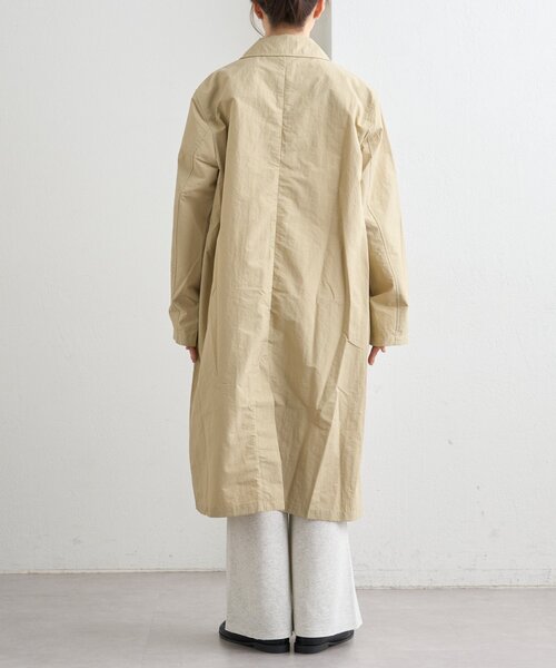 GEVACO（ゲバコ）の「【GEAVCO】ステンカラーコート（ステンカラーコート・レディース・ベージュ・LARGE/MEDIUM）」の14枚目の写真