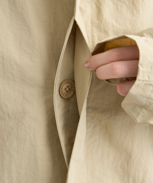 GEVACO（ゲバコ）の「【GEAVCO】ステンカラーコート（ステンカラーコート・レディース・ベージュ・LARGE/MEDIUM）」の20枚目の写真