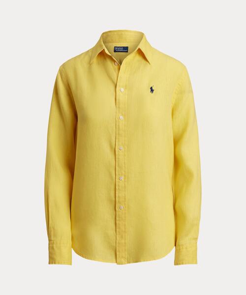 クラシック フィット リネン シャツ（シャツ/ブラウス）｜POLO RALPH