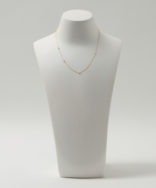 Steven Alan（スティーブンアラン）の「＜Toile＞7PEARL NECKLACE/ネックレス（ネックレス・レディース・オフホワイト・FREE）」の2枚目の写真