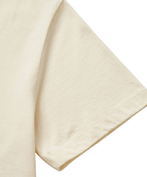 COTTON BELL（コットンベル）の「グラフィックTシャツ - クリーム（Tシャツ/カットソー・レディース・その他・FREE）」の4枚目の写真