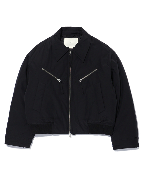 IEY(アイイーワイ)の「PANEL PADDED JUMPER Black(ブルゾン・メンズ・その他・M/L)」の1枚目の写真