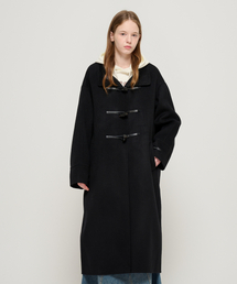 ROIDESROIS（ロワデロワ）の「ハンディプレミアムダッフルウールロングコート（ブラック）（チェスターコート）」