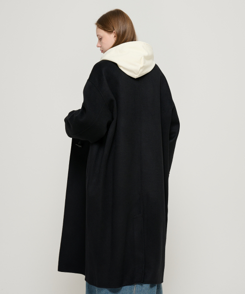 ROIDESROIS(ロワデロワ)の「ハンディプレミアムダッフルウールロングコート(ブラック)(チェスターコート・レディース・その他・FREE)」の5枚目の写真