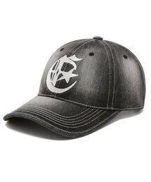 Cavish（カビシ）の「CENTURY WASHED DENIM CAP BLACK(CV2ESUAB20A)（キャップ）」
