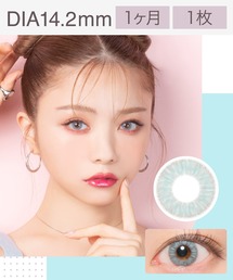 CHOUCHOU（チュチュ）の「#CHOUCHOU 1month ベイビーブルー （1枚入り）（コンタクトレンズ・カラコン）」